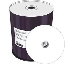 Media Range Professional Line DVD- R 4,7GB 16x Spindel (100 Stück) / Thermo-Retransfer vollflächig bedruckbar