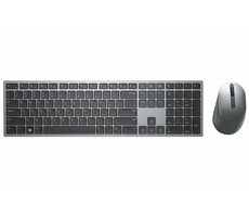 DELL KM7321W HU grau / Kabelloses Tastatur- und Mausset / HU / 2,4 GHz / Bluetooth / USB