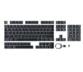 Asus ROG PBT DOUBLESHOT KEYCAP SET für ROG RX Switch / Satz Spieltasten für die Tastatur / ENG-Layout