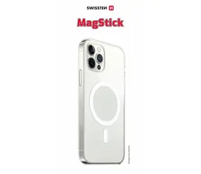 Swissten CLEAR JELLY MagStick Hülle für Apple iPhone 7 & 8 & SE 2020 & 2022 transparent