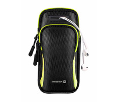Swissten ARMBAG CASE Tasche für 6,7" schwarz / Armumfang: 26 - 44cm