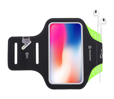 Swissten ARMBAG CASE Tasche für 6" schwarz / Armumfang: bis 38cm