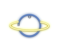 Forever Decorative LED Neon Saturn / Kabellänge 2 m / 3xAA / USB