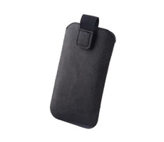 CPA Ledertasche für CPA Halo 18 & MyPhone Halo Q & Maestro & Maestro 2 & UP & UP SMART LTE & C1 & S1 schwarz