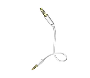 In-akustik Star Audiokabel weiß 0,75 m / 3,5mm Klinke - 3,5mm Klinke