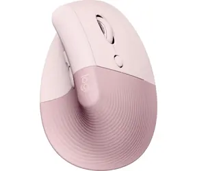 Logitech Lift Vertical Ergonomische Maus rosa / Ergonomische Maus / USB / nur für Rechtshänder