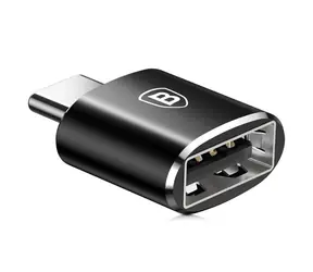 Baseus CATOTG-01 Adapter USB-A (F) auf USB-C (M) schwarz