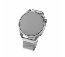 FIXED Mesh-Armband Edelstahl-Mesh-Armband mit einer Breite von 20 mm für eine silberne Smartwatch