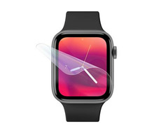 FIXED Invisible Protector TPU-Displayfolie für Apple Watch 45 mm klar