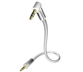 In-akustik Premium II MP3-Kabel 1,5 m / 3,5mm Klinke (M) - 3,5mm Klinke (M) 90°