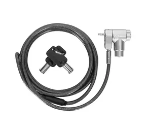 Targus DEFCON ASP95MKGLX-25 Laptop-Sicherheitsschloss-Set mit 25 Kombinationsschlössern 