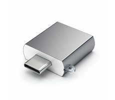 Satechi ST-TCUAM grau / USB-C-auf-USB-3.0-Adapter