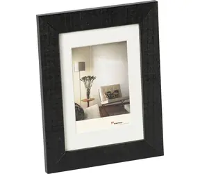 Walther Home 10x15 Holz-Fotorahmen Schwarz