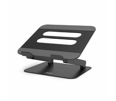 PORT CONNECT Aluminium-Laptopständer schwarz / 10" bis 15,6" Laptops