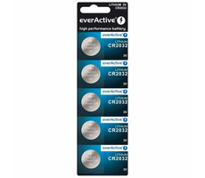 EverActive Lithium-Knopfbatterien CR2032 5 Stk
