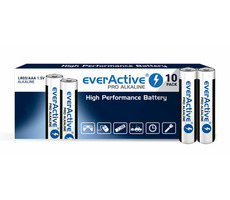 EverActive Pro Alkaline-Batterien AAA (LR03) 10 Stk 
