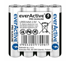 EverActive Pro Alkalibatterien AAA (LR03) - Folie 4 Stk 