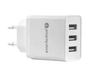 EverActive SC-300 / Ladegerät / 3xUSB / 5V / 2,4A