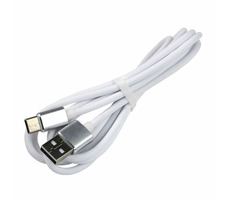 EverActive CBS-1CW weiß / Datenkabel USB - USB-C / 1m / 3A