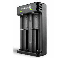 EverActive LC200 / Ladegerät für Li- ION -Zellen / 3,6/3,7 V / 2x 1A