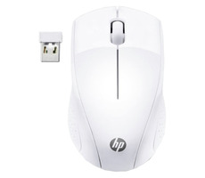 HP 220 weiß / kabellose optische Maus / 1600 dpi / 2,4 GHz