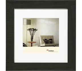 Walther Home 30x30 Holz-Fotorahmen schwarz 