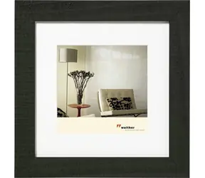 Walther Home 40x40 Holz-Fotorahmen schwarz 