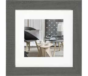 Walther Home 40x40 Holz-Fotorahmen grau 