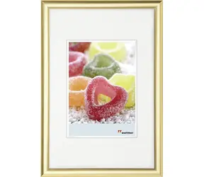 Walther Trendstyle 30x45 Kunststoff-Fotorahmen gold 