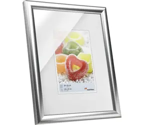 Walther Trendstyle 30x40 Kunststoff-Fotorahmen silber 