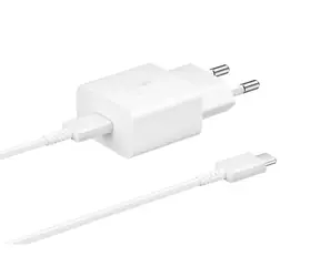 Samsung EP-T1510XWEGEU weiß / USB-C Ladegerät / Schnellladung / 15 W / 2A