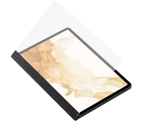Samsung Note View Transparente Hülle für Tab S7 & S8 schwarz / Nachverkauf