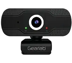 Gearlab G635 schwarz / HD Office Webcam / 77° Blickwinkel / FullHD