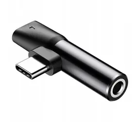 Baseus CATL41-01 Reduktion USB-C auf Klinke 3,5 mm schwarz