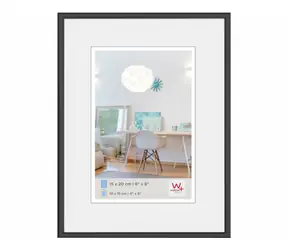 Walther New Lifestyle 15x20 Kunststoff-Fotorahmen schwarz 