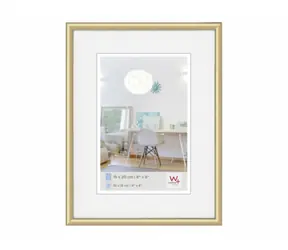 Walther New Lifestyle 15x20 Kunststoff-Fotorahmen gold 