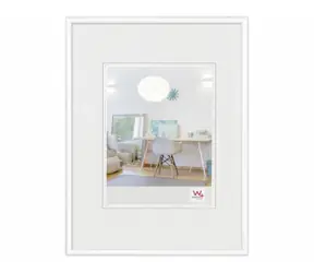 Walther New Lifestyle 18x24 Kunststoff-Fotorahmen weiß 