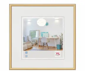 Walther New Lifestyle 20x20 Kunststoff-Fotorahmen gold 