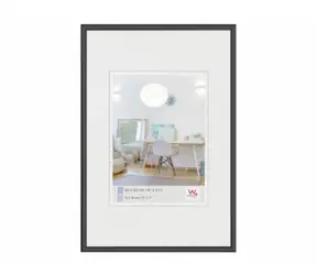 Walther New Lifestyle 20x30 Kunststoff-Fotorahmen schwarz 