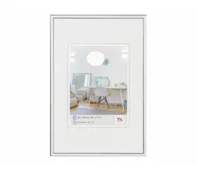 Walther New Lifestyle 20x30 Kunststoff-Fotorahmen silber 