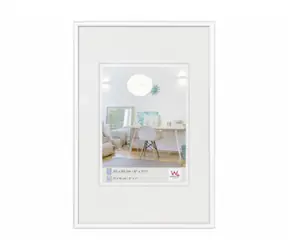 Walther New Lifestyle 20x30 Kunststoff-Fotorahmen weiß 