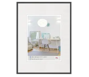 Walther New Lifestyle 30x40 Kunststoff-Fotorahmen schwarz 