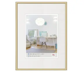 Walther New Lifestyle 30x40 Kunststoff-Fotorahmen gold 