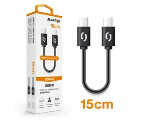 Aligator POWER Datenkabel USB-C - USB-C 15cm schwarz