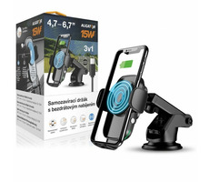 Aligator K2 Selbstschließender Halter mit kabelloser Aufladung 15 W