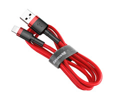 Baseus CALKLF-C09 Cafule rot / Kabel USB-A auf Lightning / 2 m
