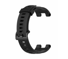Silikonarmband für Amazfit T-Rex Uhr 22 mm schwarz