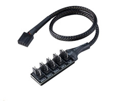 Akasa AK-FLEXA FP5H / 5-Lüfter-PWM-Splitter-Hub / 30 cm