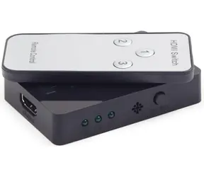 Gembird DSW-HDMI-34 Switch HDMI / 3x HDMI (Eingang) / 1x HDMI (Ausgang) / Fernbedienung. Treiber