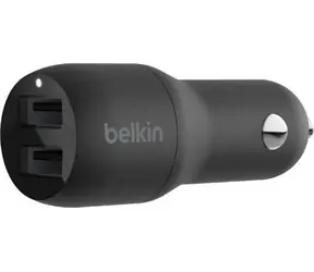 Belkin CCB001btBK Dual-Autoladegerät schwarz / USB-Autoladegerät / 24 W